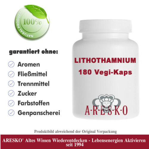 Lithothamnium 180 Vegi-Kaps - Beste ARESKO' Qualität