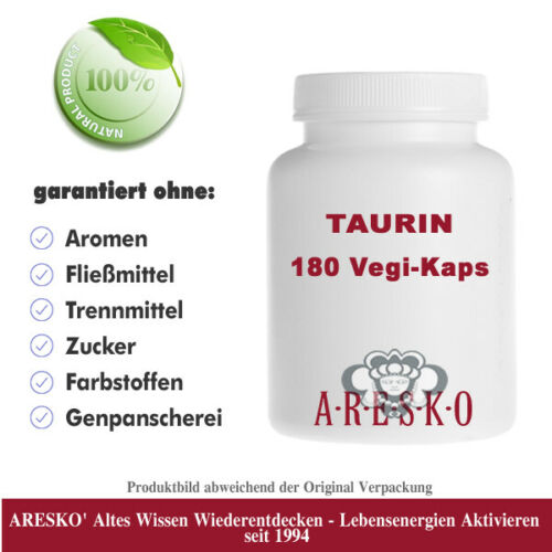 Taurin 180 Vegi-Kaps Dose